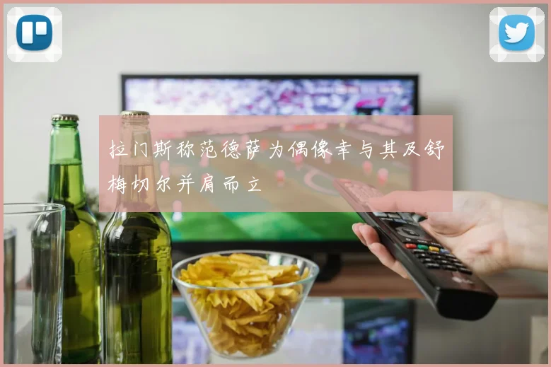 拉门斯称范德萨为偶像幸与其及舒梅切尔并肩而立